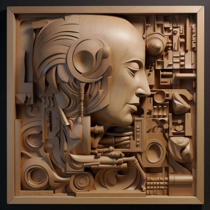 نموذج ثلاثي الأبعاد لآلة CNC 3D Art 